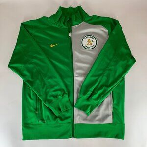 Oakland Athletics Green Gray Nike Cooperstown Collection Track Jacket Mens XL